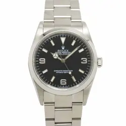 ROLEX EXPLORER 1 114270 SERIAL Y AUTOMATIC BLACK DIAL MENS WATCH 90277857