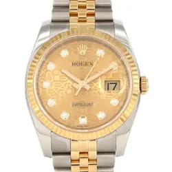 AUTHENTIC ROLEX DATEJUST 116233G SSXYG AUTOMATIC #RANDOM  #270-004-031-4812