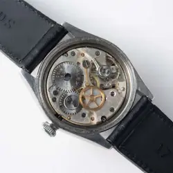 rolex Oyster Royalite Black Mirror Majestic Dial 1942's 2280 watch men TO167376