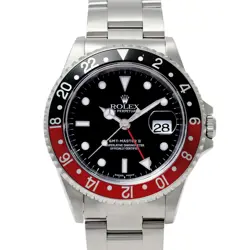 ROLEX GMT MASTER II  16710 BLACK/DOT DIAL WATCH