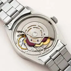 rolex Oyster Perpetual Date 1965's 1501 Silver Dial watch men TO167374