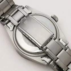 rolex Oyster Perpetual Date 1965's 1501 Silver Dial watch men TO167374
