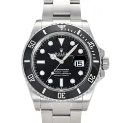 ROLEX SUBMARINER DATE  126610LN BLACK/DOT DIAL WATCH