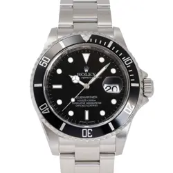 ROLEX SUBMARINER DATE  16610 BLACK DIAL WATCH