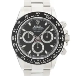 ROLEX DAYTONA 116500LN BLACK WARRANTY 2023 BOX/PAPER