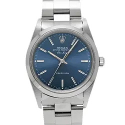 ROLEX AIR-KING 14000 BLUE WATCH 672324