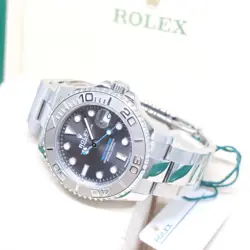 ROLEX 37MM RHODIUM DIAL YACHTMASTER REF: 268622 (2022)