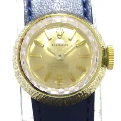 AUTH ROLEX CHAMELEON/PRECISION - 1****** GOLD WOMEN'S WRIST WATCH