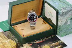 ROLEX GMT MASTER II 16710 COKE | BOX AND PAPERS | 1991 N SERIAL