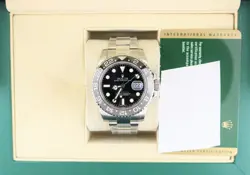 2011 ROLEX GMT-MASTER II 116710 BLACK DIAL SS OYSTER WITH PAPERS 40MM