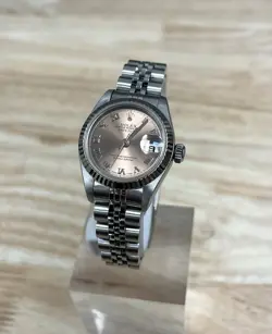 ROLEX DATEJUST 26MM 79174 JUBILEE FLUTED BEZEL WITH COPPER ROMAN DIAL 1999