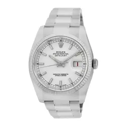 ROLEX STAINLESS STEEL 36MM DATEJUST 116234 BOX WARRANTY