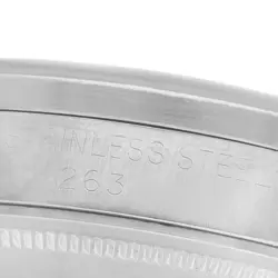 Rolex Date Engine Turned Bezel Vintage Automatic Steel Mens Watch 1501