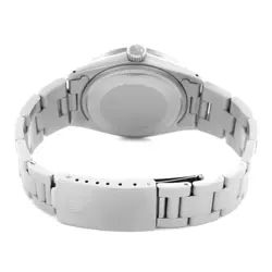 Rolex Date Engine Turned Bezel Vintage Automatic Steel Mens Watch 1501
