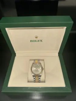 SILVER DIAL/DIAMONDS