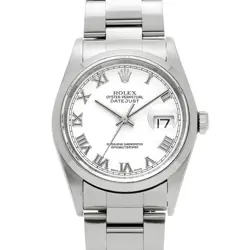 ROLEX DATEJUST 16200 WHITE WATCH 665680