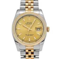 ROLEX DATEJUST 116233 CHAMPAGNE WATCH 672007