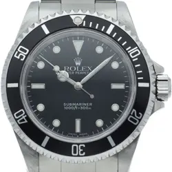 ROLEX SUBMARINA 14060(P) STAINLESS STEEL MENSWATCH BLACK USED