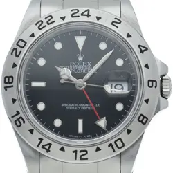 ROLEX EXPLORER 2 TRITIUM 16570(T) STAINLESS STEEL MENSWATCH BLACK USED