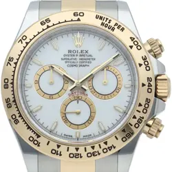 ROLEX COSMOGRAPH DAYTONA WATCH 126503 K18YG/STAINLESS STEEL MENSWATCH WHITE ...