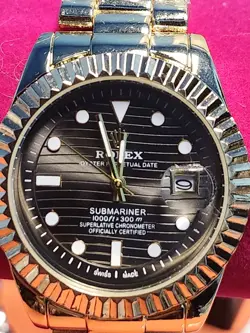 ROLEX MENS WATCH SOLID GOLD