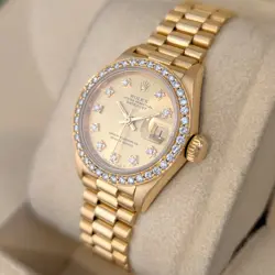 18K DIAMOND DIAL