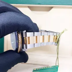 Rolex 40mm 18K Half Yellow Gold Blue Dial Submariner Date REF: 16613 (P Series)