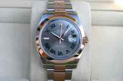 ROLEX 126301 DATEJUST 41 18K/SS WITH WIMBLEDON DIAL