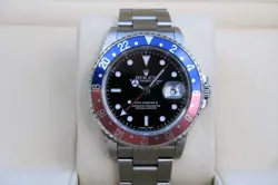 ROLEX 16710 GMT MASTER II BLACK BEZEL A
