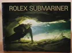 BOOKLET ROLEX SUBMARINER –2007 – SPANISH–ORIGINAL VINTAGE