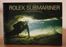 BOOKLET ROLEX SUBMARINER – 1992 – FRANçAIS – ORIGINAL VINTAGE