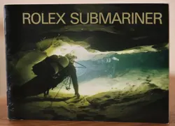 BOOKLET ROLEX SUBMARINER –2000 – ENGLISH–ORIGINAL VINTAGE