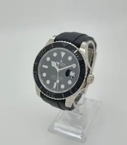ROLEX 226659 YACHT-MASTER 42 18K WHITE GOLD OYSTER FLEX WATCH B&PS 2023