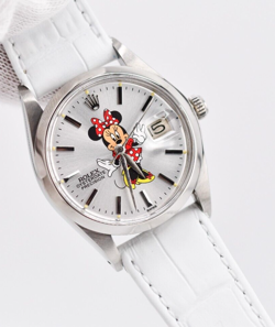 Rolex Minnie Mouse Dial OysterDate 6694 Manual 34mm Watch