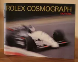 BOOKLET ROLEX COSMOGRAPH DAYTONA – 1996 – ENGLISH – ORIGINAL VINTAGE 16520/16518