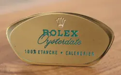 OYSTERDATE PLATE –