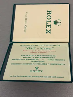 ROLEX GREEN FOLDING