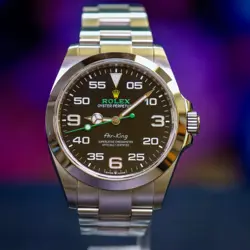 ROLEX AIR KING COMPLETE SET BOX & PAPERS 2023 - 126900
