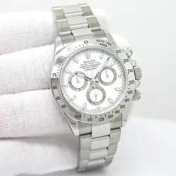 ROLEX 116520 COSMOGRAPH DAYTONA WITH WHITE DIAL
