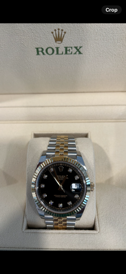 DATEJUST WITH BLACK