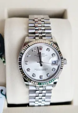 FLUTED DIAMOND WHITE-GOLD