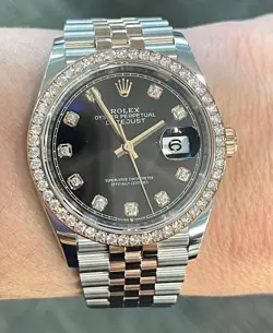 ROLEX DATEJUST 36  REF.126281RBR-0007 STAINLESS STEEL & ROSE GOLD