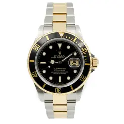 ROLEX SUBMARINER 16613LN 18K YELLOW GOLD STAINLESS STEEL 2013