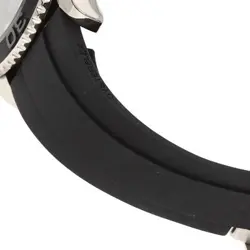 K18 WHITE GOLD/RUBBER