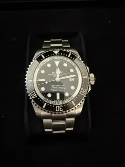 ROLEX 44mm Ceramic Bezel Black Dial Sea Dweller DEEPSEA REF: 126660