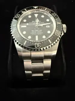 ROLEX 44mm Ceramic Bezel Black Dial Sea Dweller DEEPSEA REF: 126660