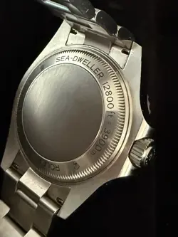 ROLEX 44mm Ceramic Bezel Black Dial Sea Dweller DEEPSEA REF: 126660