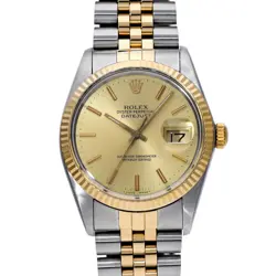 ROLEX DATEJUST 16013 CHAMPAGNE WATCH 667779
