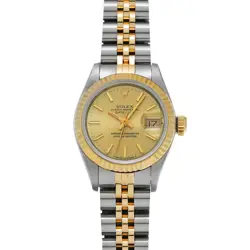 ROLEX DATEJUST 69173 CHAMPAGNE WATCH 665722