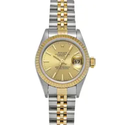 ROLEX DATEJUST 69173 CHAMPAGNE WATCH 665276